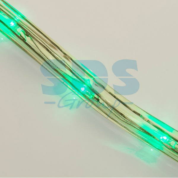 121-324-2 121-324 Дюралайт LED, свечение с динамикой (3W) — зеленый, 36 LED/м, бухта 100м