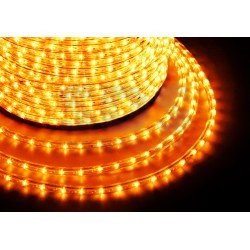 a-121-121-6 121-321-4 Дюралайт LED, свечение с динамикой (3W) — желтый, 24 LED/м, бухта 100м